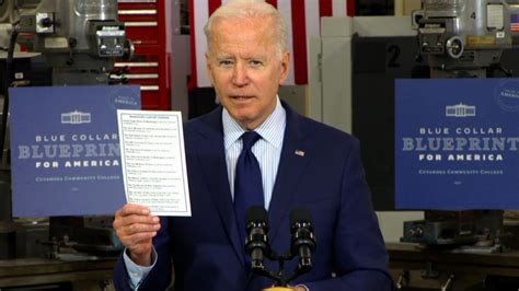 Some People Have No Shame Biden Calls Out GOP Lawmakers With List