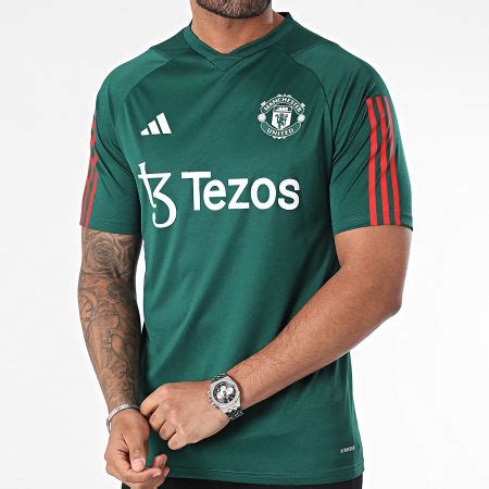 Adidas Sportswear Maillot De Foot Manchester United Iq Vert Fonc