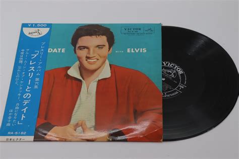 【傷や汚れあり】動作未確認 Elvis Presley エルヴィス・プレスリーa Date With Elvis プレスリーとのデイト