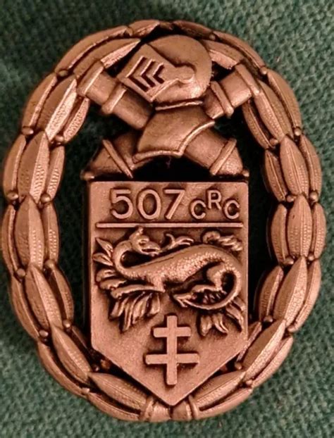 Insigne Regiment De Chars De Combat Saumur Drago Eur