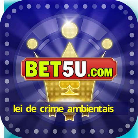 Lei De Crime Ambientais Ios