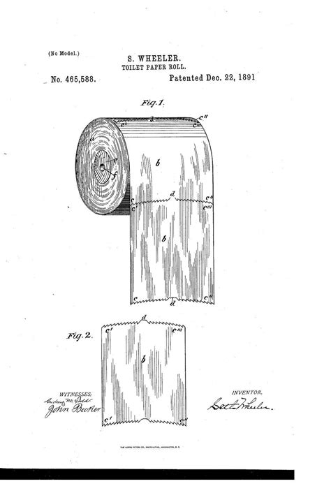 Quem Inventou O Papel Higiênico - Inventor do papel higiênico registrou como pendurar o rolo corretamente ...