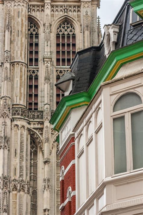 Antwerp Building and Architecture Stock Photo - Image of gothic, city ...