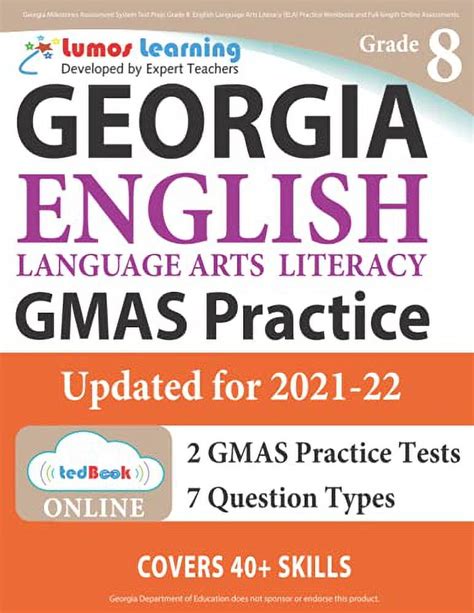 Pre Owned Georgia Milestones Assessment System Test Prep Grade