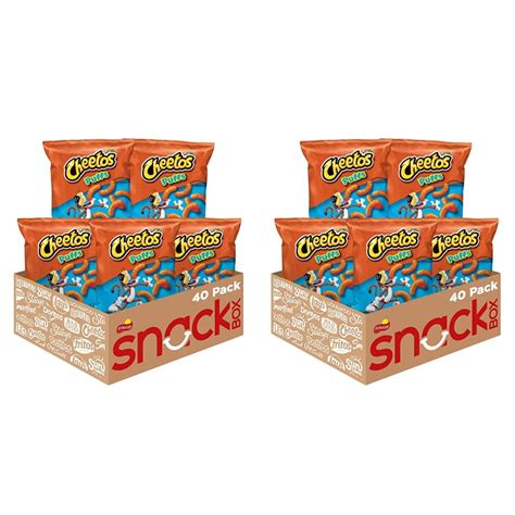 Cheetos Puffs Cheese Flavored Snacks 0875 Ounce Pack Of 80