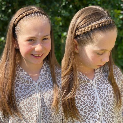 Headband Braid Hairstyles Tutorial Step By Step Guide