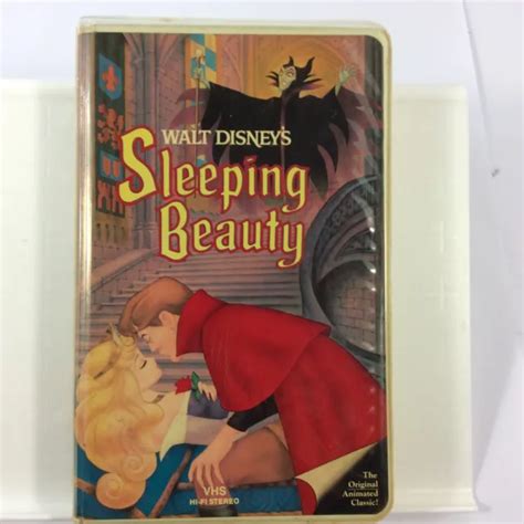 Walt Disneys Sleeping Beauty Vhs 1958 1989 Black Diamond Classics 60