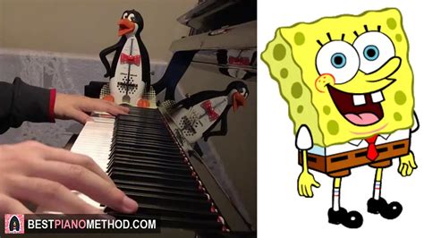 Spongebob Squarepants Theme Song Piano Cover By Amosdoll Youtube