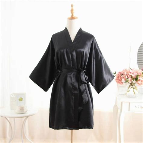 Mens Silk Satin Long Robes Women Long Sleeve Homewear Intimate Lingerie Wrap Dressing Gown