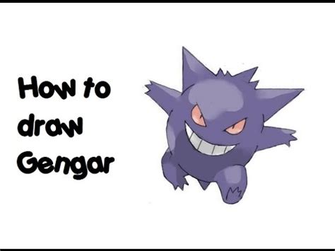 Gengar Drawing at GetDrawings | Free download