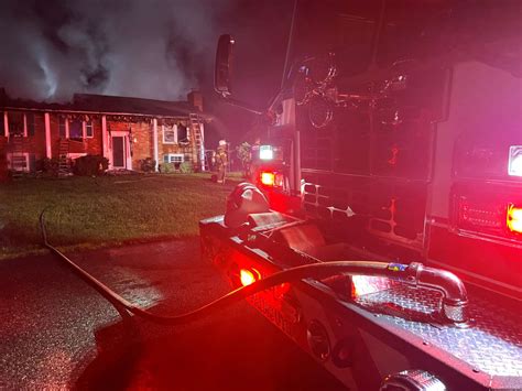 Firefighter Suffers Minor Injury In House Blaze