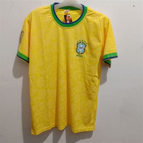 Jual Baju Bola Brazil Home World Cup Grade Lokal 2022 Shopee Indonesia