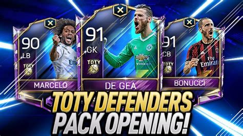 Toty Defenders Pack Opening Fifa Mobile Toty Pulls Toty Bundle