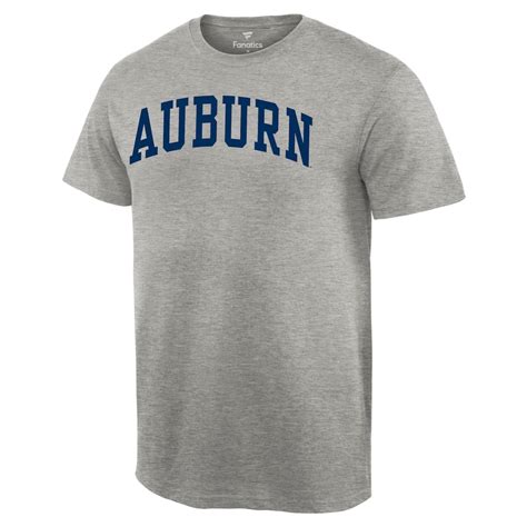 Auburn Tigers Gray Basic Arch T Shirt