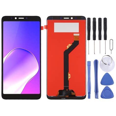 หนาจอ TFT LCD สำหรบ Infinix Hot Pro X พรอมชดประกอบ Digitizer สดำ