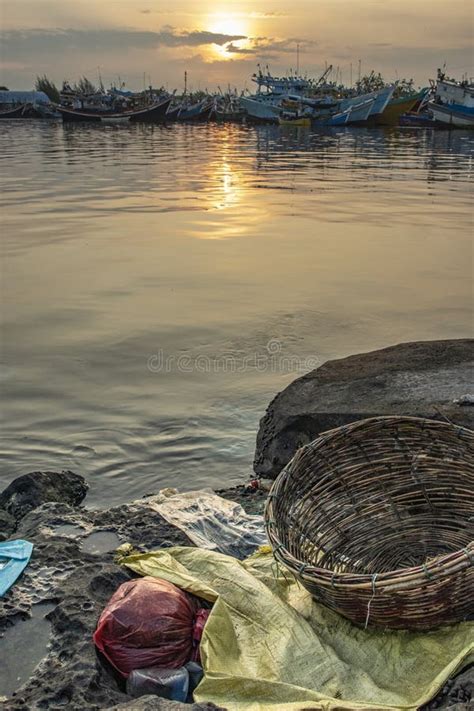 Fishing Boats Parked In The Harbor Stock Image Image Of Outdoors