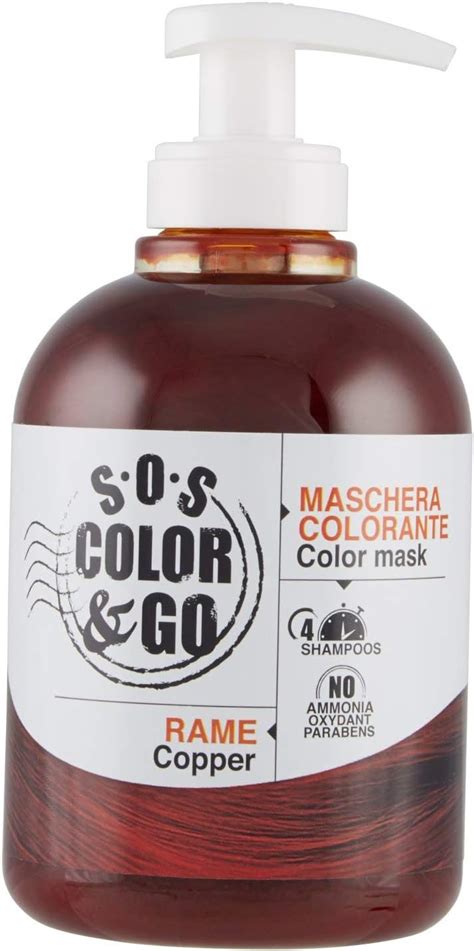 S O S Color Go Masque Colorant R Fl Chissant Et Raviveur De Couleur