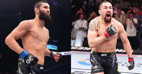 Khamzat Chimaev Warns Robert Whittaker After Brutal KO Win At UFC Saudi