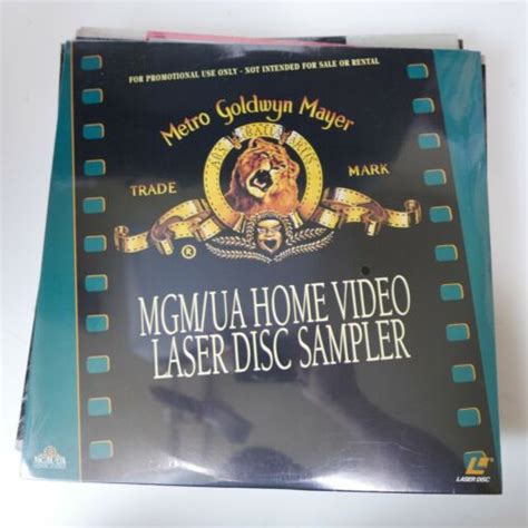 MGM UA Home Video Laserdisc Sampler 1993 Laserdisc NEW SEALED Free