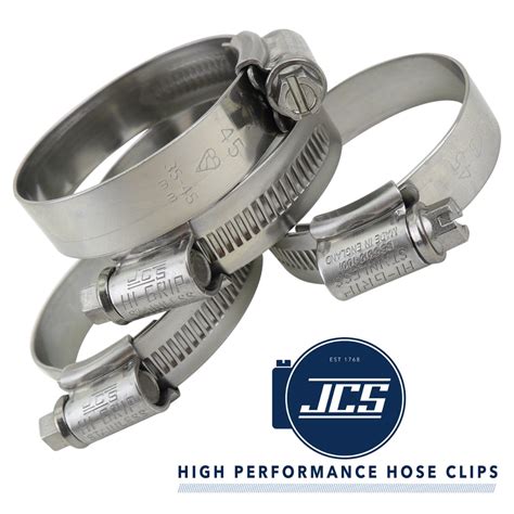 JCS Hi-Grip Hose Clamps - Stainless Steel 304 (A2) | The Kudos Collective