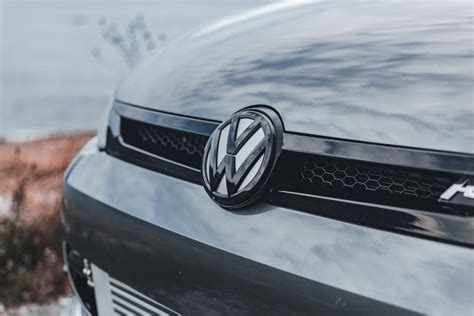 Black Volkswagen Car Hood · Free Stock Photo