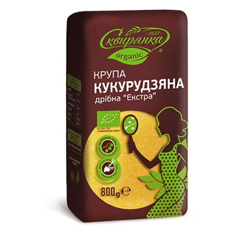 Кукурузная крупа мелкая органическая Сквырянка 800 г - купить за 49.00 ...