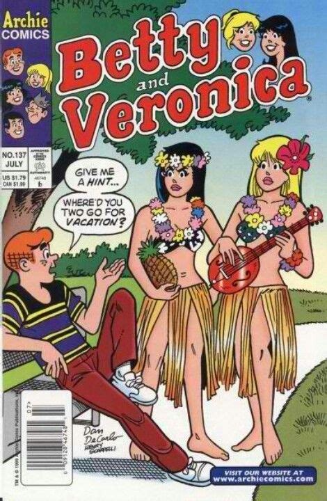 Hula Dancers Betty And Veronica Archie Comic Books Archie Comics Betty