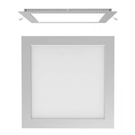 Downlight Led Empotrable Marco Blanco Cuadrado W Tienda Online