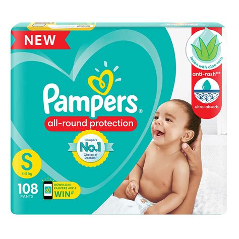 Pampers All Round Protection Diaper Pants Small 108 Count Price Uses