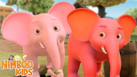 Ek Mota Hathi Jhoom Ke Chala एक मोटा हाथी Hindi Rhymes For Babies