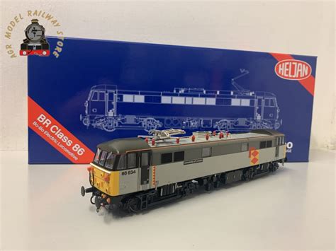 Heljan 8641 Oo Gauge Class 86 86634 ‘university Of London’ Railfreight Agr Model Railway Store