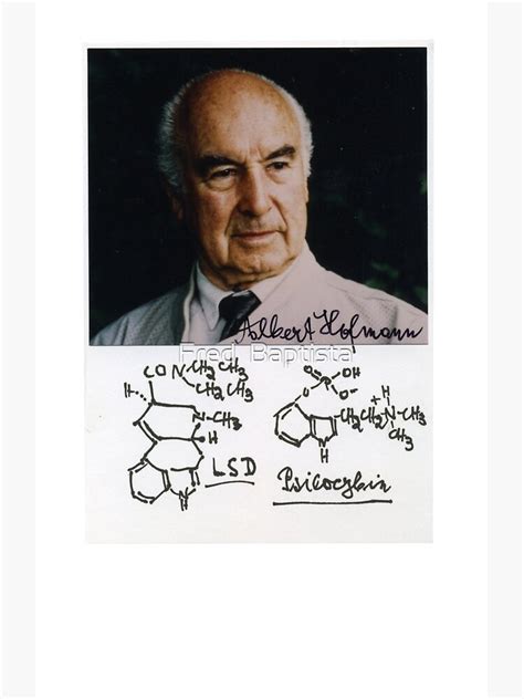 Albert Hofmann - LSD Premium Matte Vertical Poster