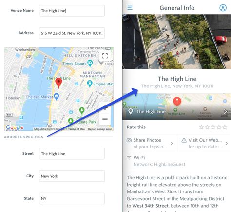 Up Close Google Maps