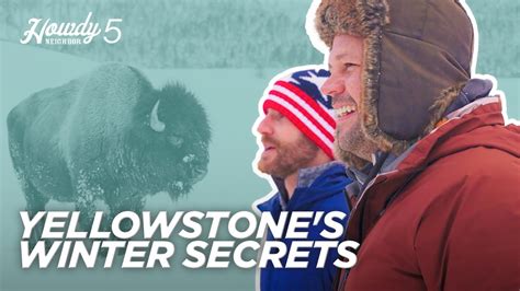Steaming Hot Springs And Bison Yellowstone In Winter Howdy Neighbor S1 E5 YouTube