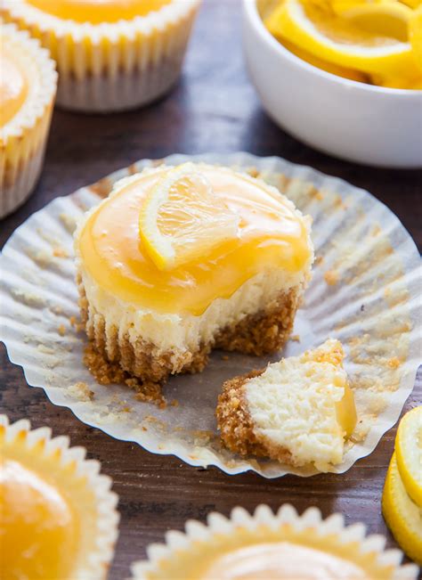 Lemon Ricotta Cheesecake Cupcakes Baker By Nature