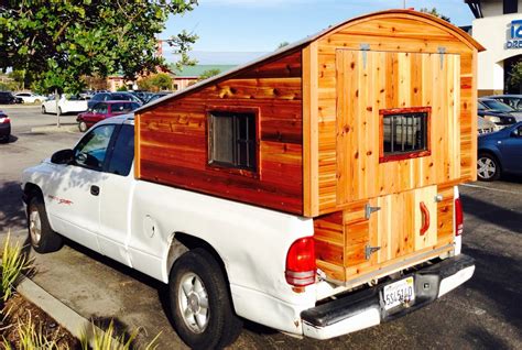 Homemade Wooden Pickup Truck Camper Shell | The Shelter Blog