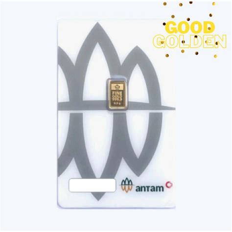 Jual Logam Mulia Emas Antam 0 5 Gram Press Certieye LM Indonesia Shopee