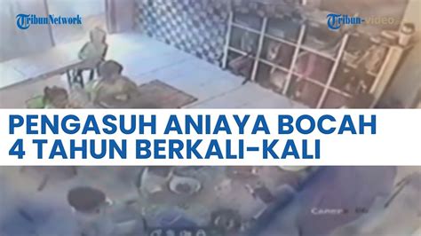 Seorang Pengasuh Tega Aniaya Bocah Berulang Kali Ditampar Dipukul