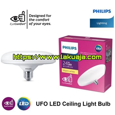 Lampu Philips Ufo Ledbulb W K E Ct Lakuaja