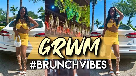 Grwm Brunch Vlog Janelle J Youtube