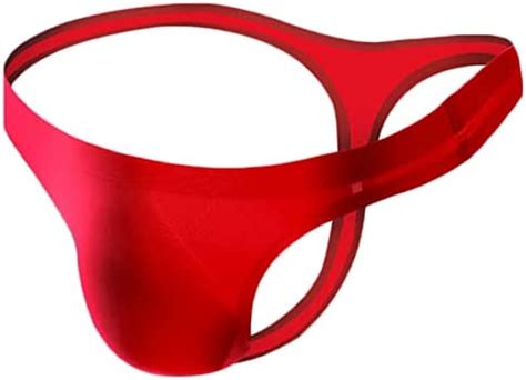 Ctreela Seamless T Back For Mens Bulge Ball Pouch G String Sexy One Piece Thong String Bikini