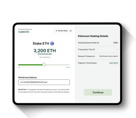 Staking app - Figment