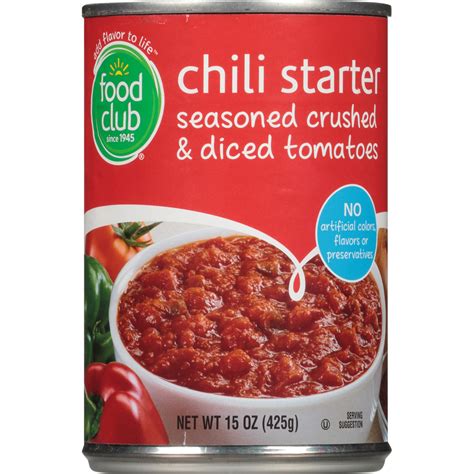 Canned And Bottled Tomatoes Food Club Brand