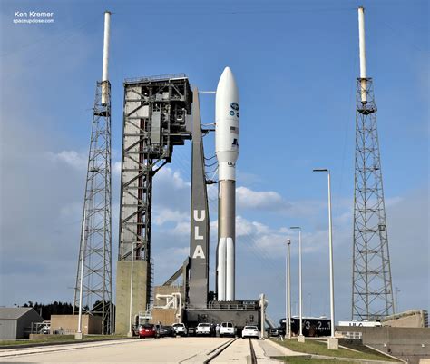 Nasa Noaa Advanced Goes T Weather Satellite Rolls To Pad 41 For March 1