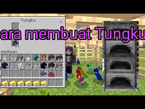 Cara Membuat Furnace Tungku Di MINECRAFT YouTube