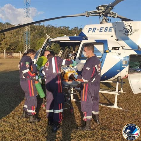 Acidente deixa duas adolescentes gravemente feridas em Afonso Cláudio