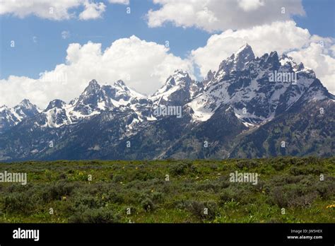 Grand Tetons National Park Stock Photo - Alamy