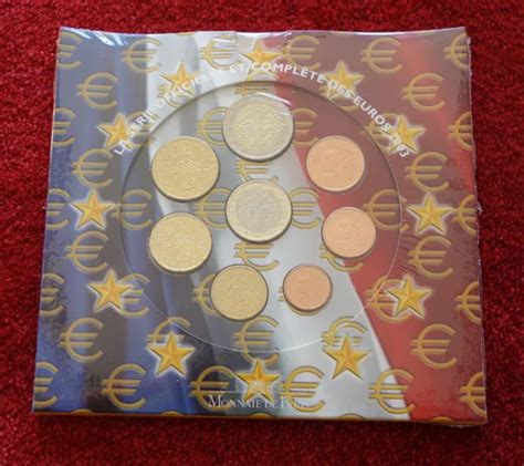 La Serie Officielle Et Complete Des Euros France Coinset Piece