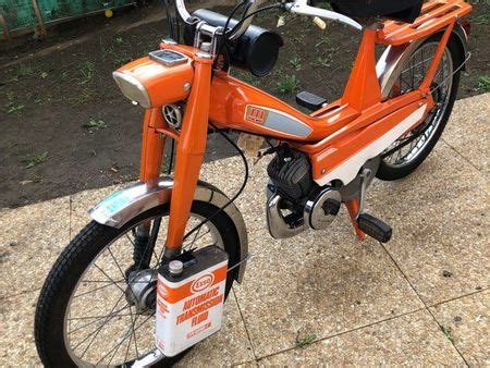 Mbk Mobylette Motobecane Orange Occasion Le Parking