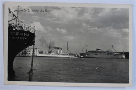 Constanta Vedere Din Port O Parte Din Vasul Suceava In Prim